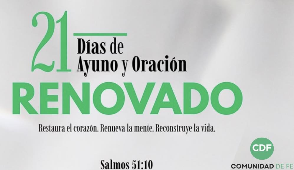 21 Días de Ayuno y Oración